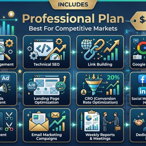 Digital Marketing Plans- Professional Plan