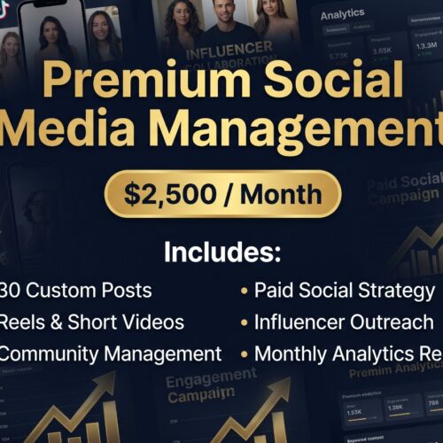Premium Social Media Management