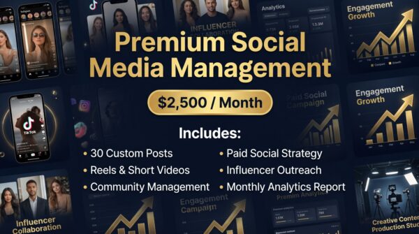 Premium Social Media Management